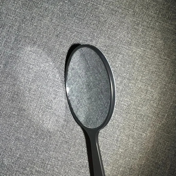 Saint Laurent Black and White Hand Mirror